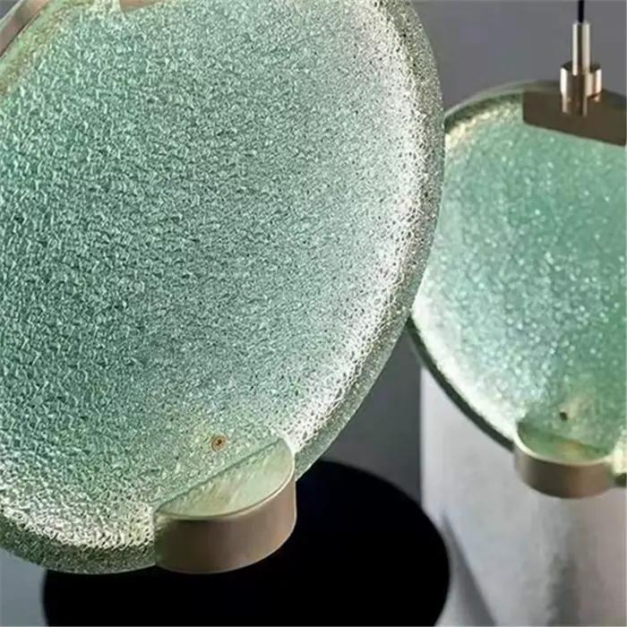 Scandi horo-Lampe LED Ronde en Verre et Métal localité, Luminaire Décoratif d'Nik, Disponible en Blanc et Rose, Idéal pour une Salle à Manger, une Cuisine ou un oral et