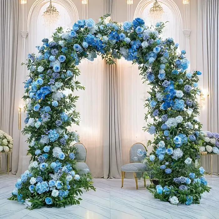 Décoration de mariage en plein air