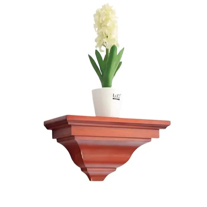 Étagère murale en bambou massif style européen pour salon et cuisine élégante et pratique à offrir pour occasions spéciales