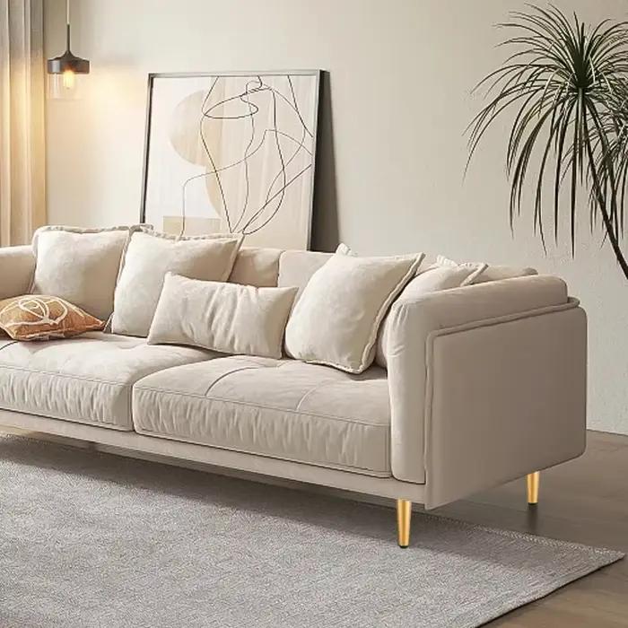 Pieds de meubles épais en acier inoxydable, pieds de Support de Table basse de canapé en métal, meuble TV, meuble de salle de bain, décoration de la maison