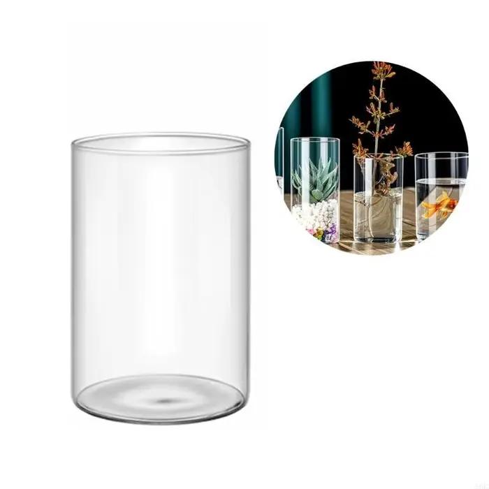 Cougie bougie en verre contemporain Vase