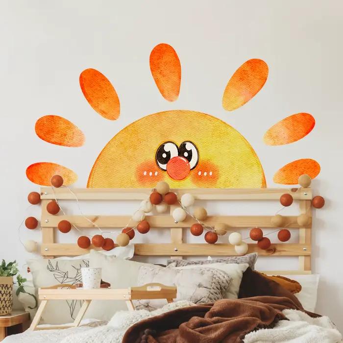 Boho Sun Stickers muraux