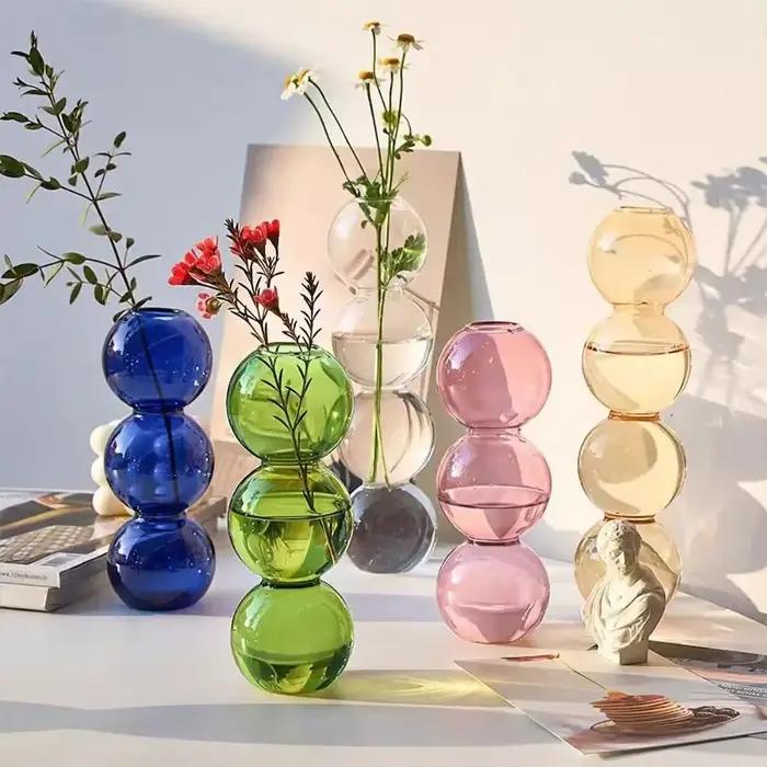 Vase en verre pour salon