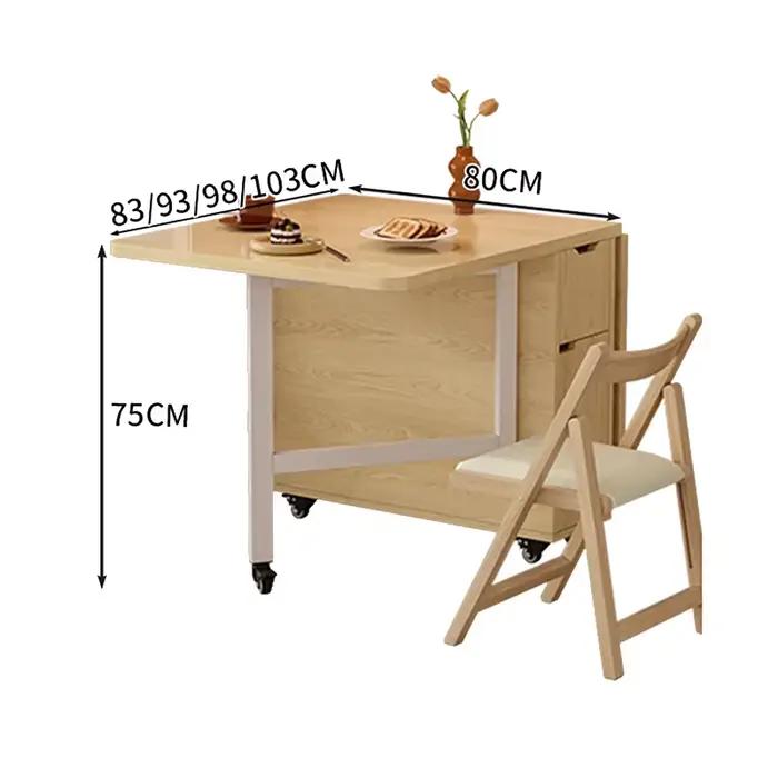 Tables à manger au Design rustique avec armoires