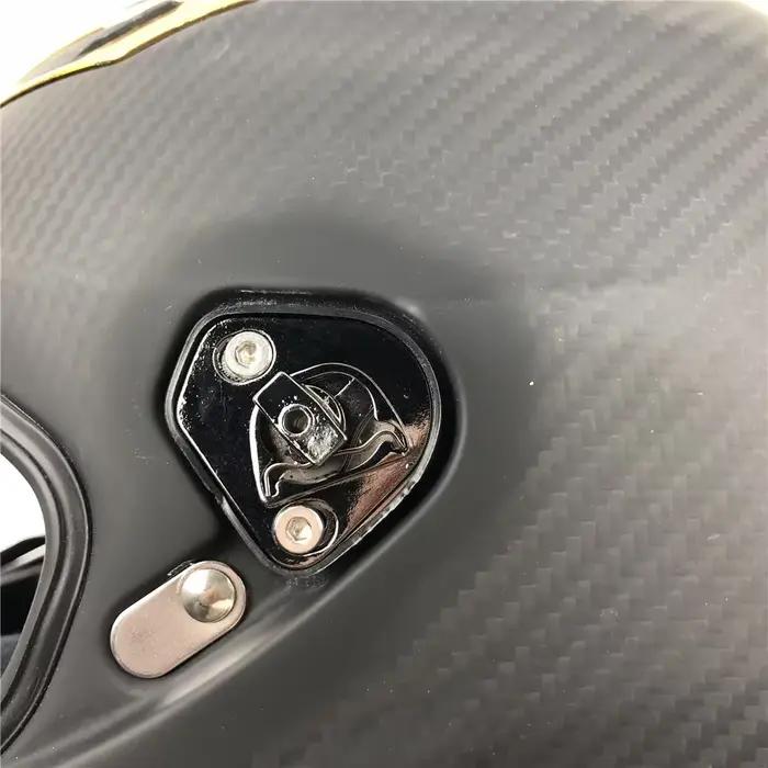 Accessoires pour casque de moto, une paire de plaques de Base avec quatre vis, étui pour AGV Pista GPR GPRR