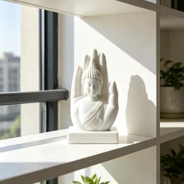 Statue de Bouddha de la paume de la main