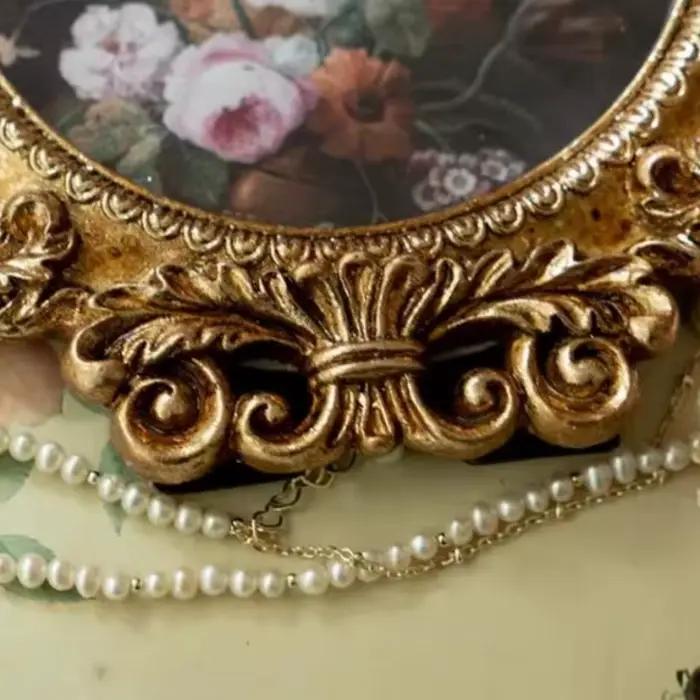 Cadre Photo Vintage, cadres Photo de luxe, cadre Photo décoratif de Table, cadres Photo intérieurs esthétiques, décorations murales