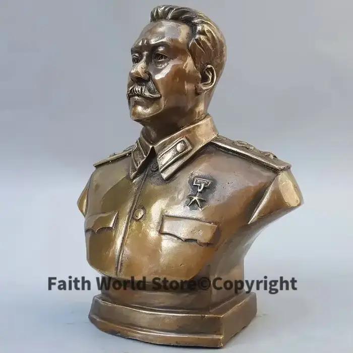 Collection d'art-Statue en bronze de l'Union soviétique