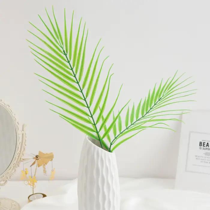 Plantes artificielles Tropical Palmier Feuilles Maison Chambre Table Cour Décoration De Jardin Accessoires Photographie Prop Festival De Mariage