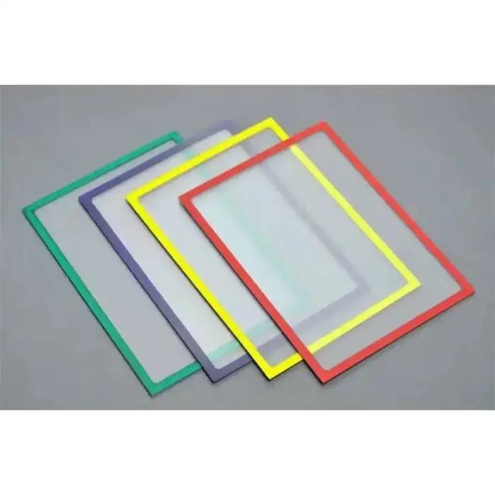 Cadres photo magnétiques colorés A5 Aimants photo Cadre photo PVC Décoration d'intérieur Cadre photo magnétique moderne