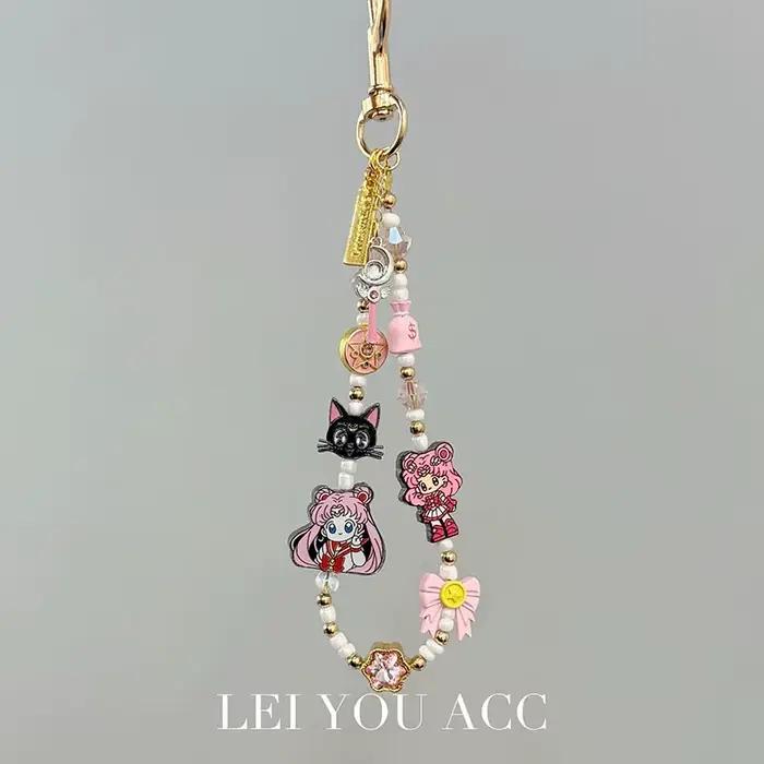 Accessoires Sailor Moon Sweet Cell, dessin animé mignon, exquis et à la mode, cadeau pour fille mignonne