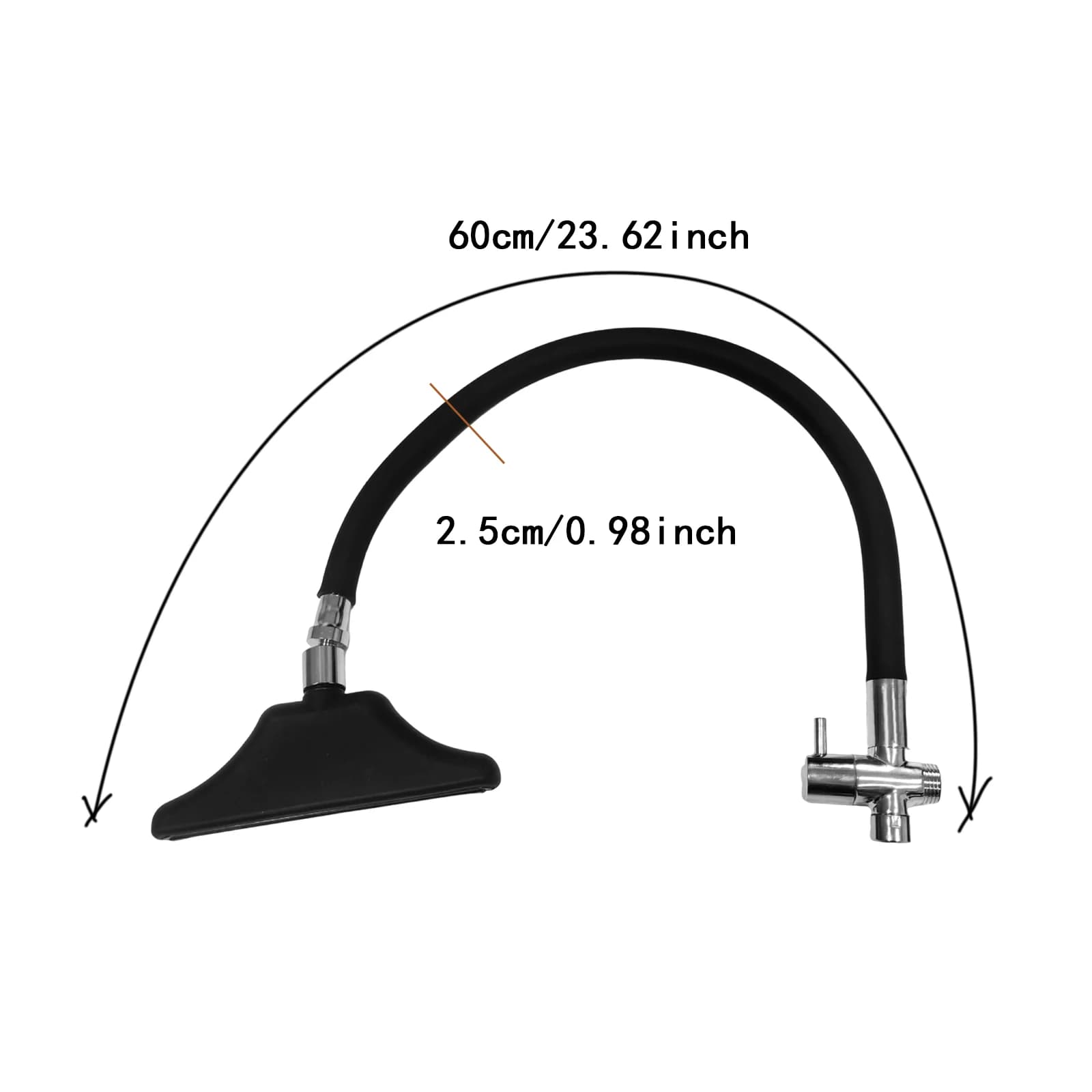 Tête d'équipement de SPA, cadre de douche réglable, accessoires de lit de shampoing, pomme de douche