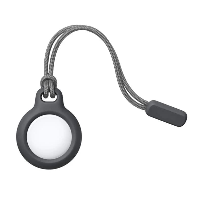 Étui de protection pour Apple AirTag avec sangle, coque antichoc, accessoires de suivi, porte-clés a