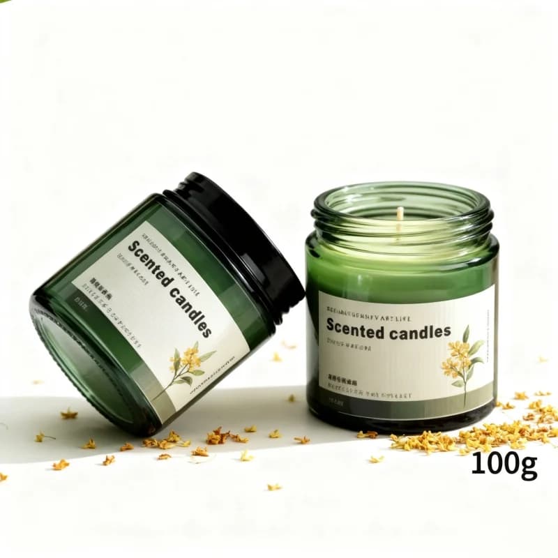 Bougies d'aromathérapie de haute qualité, fournitures de fête à domicile, bougies désodorisantes pou