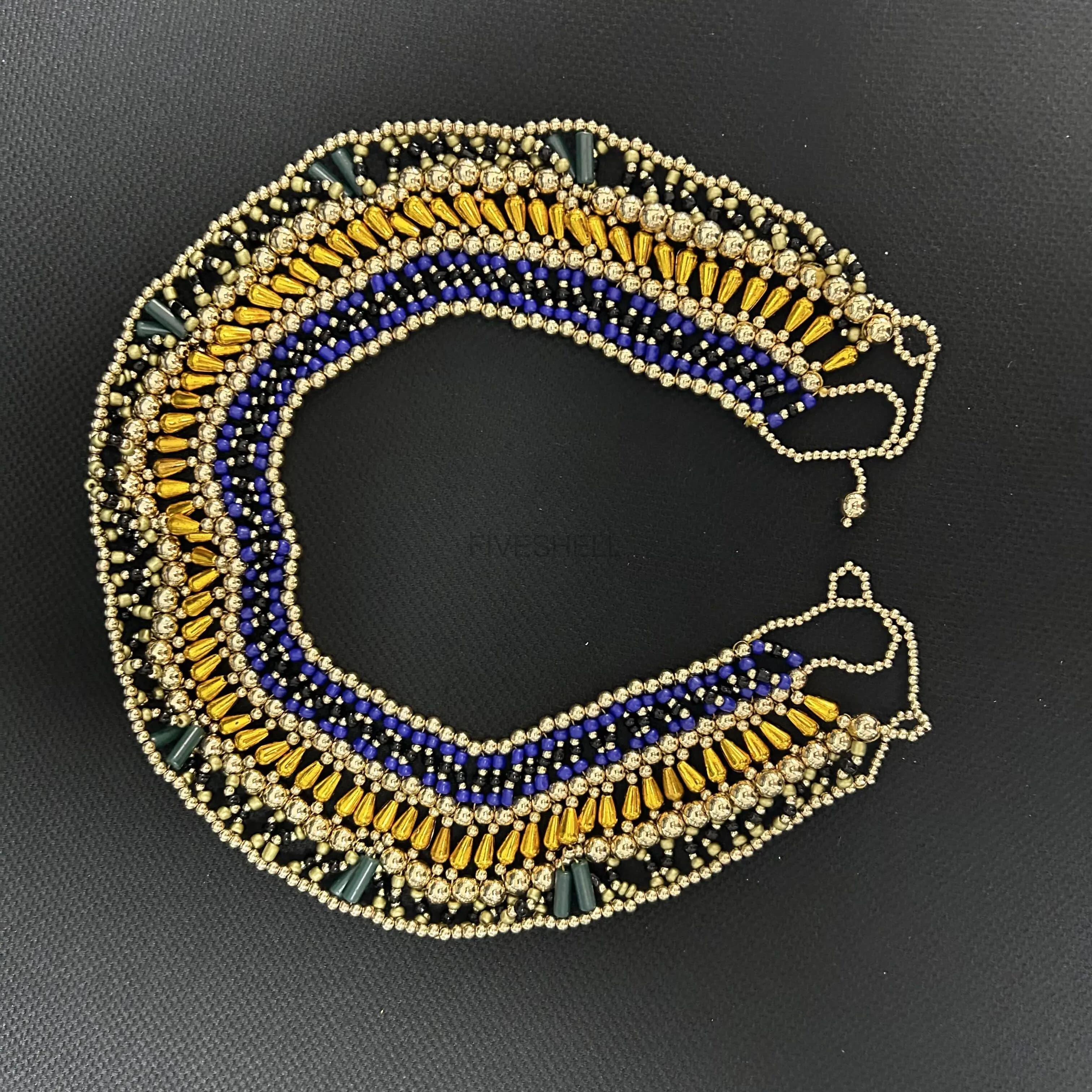 Collier de Costume cléopâtre d'halloween pour femmes, collier égyptien, accessoires de Costume Desig