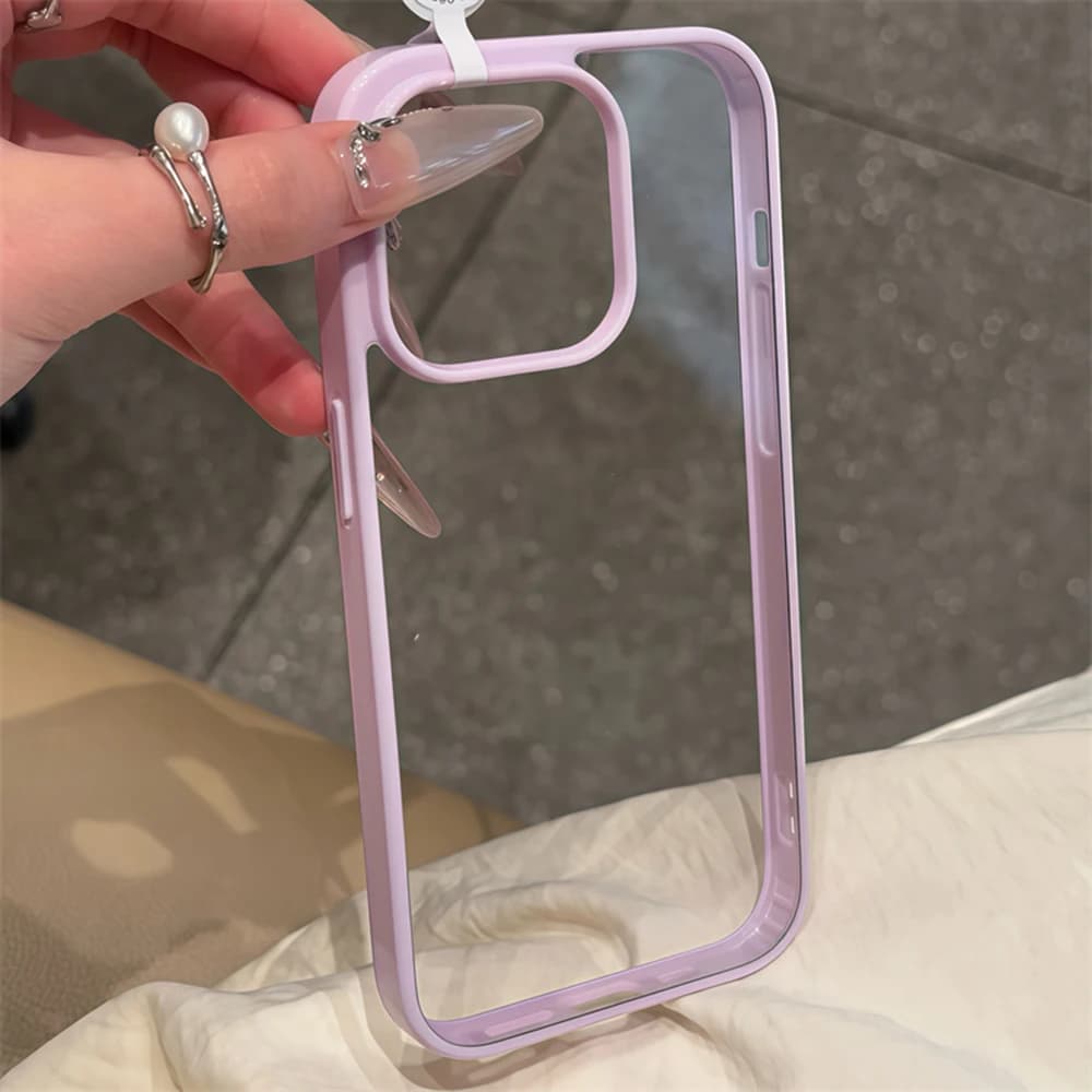 Étui de luxe couleur bonbon clair pour iPhone 16 15 14 13 12 11 Pro Max Plus, étuis de Protection pa