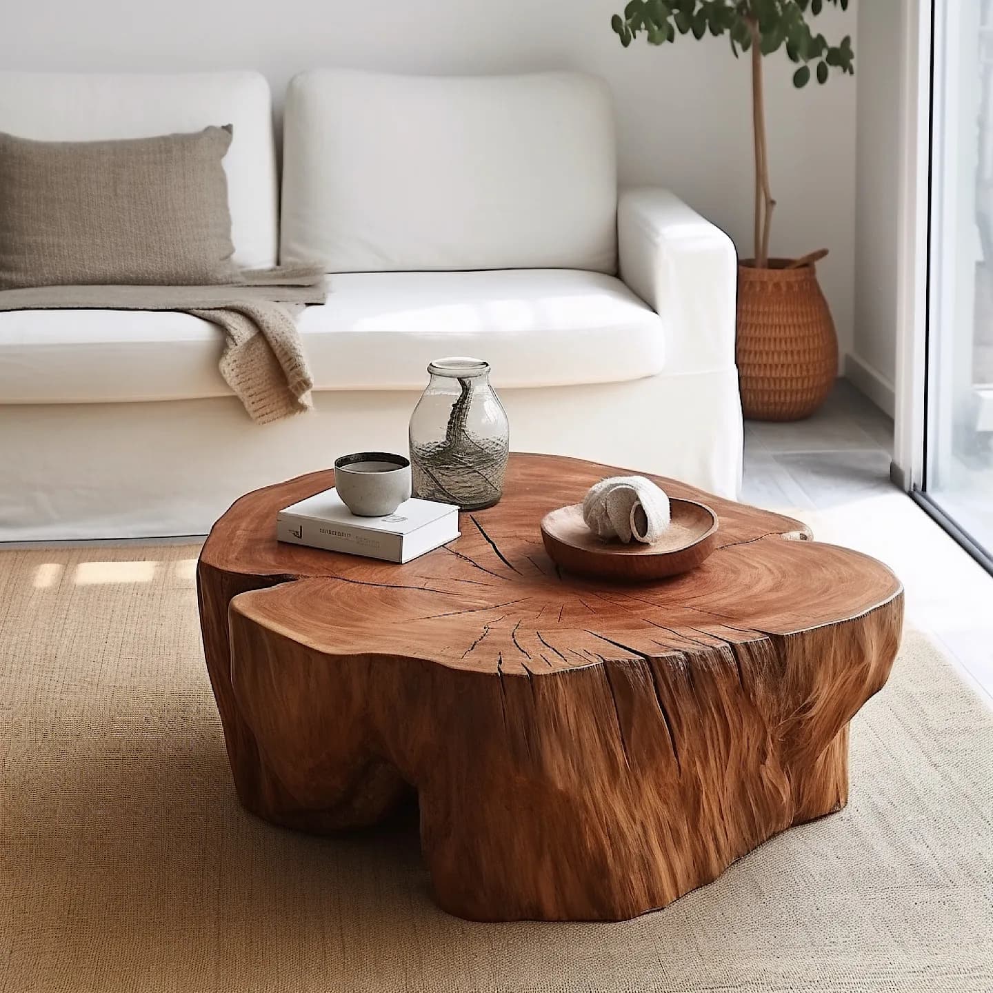 Table basse minimaliste unique, esthétique, gain de place, pour salon, table basse de luxe, table de
