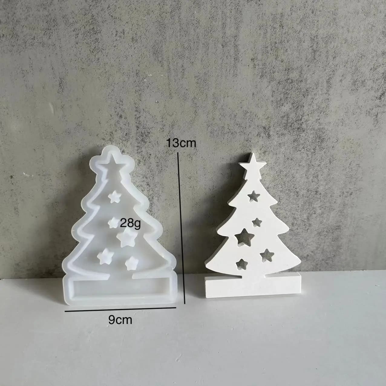 Bougeoir série noël, moule en Silicone, bricolage, bonhomme de neige, maison d'élan, chandelier, orn