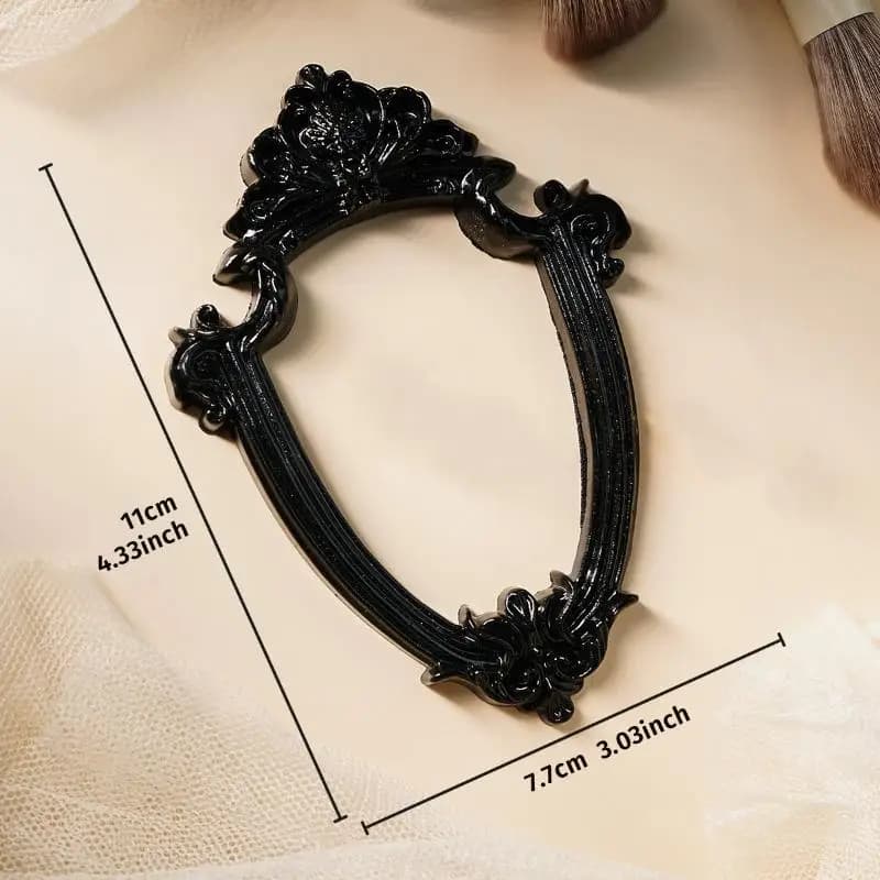 1 pièce de cadre photo en résine de style européen avec bordure noire, décoration murale DIY, idéal 