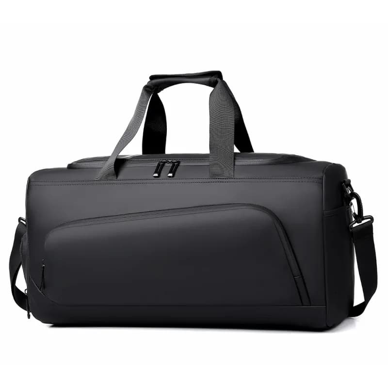Sac de sport, sac à main de grande capacité, sac polochon de voyage portable, multi-compartiments av