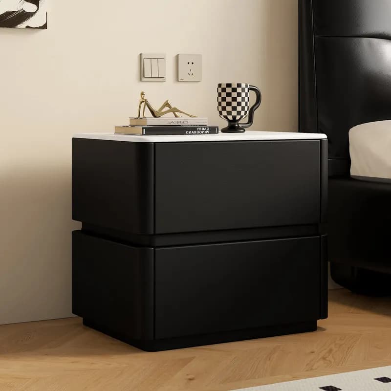 Tables de chevet nordiques simples, style crème de qualité, table de chevet de luxe, petites et mign