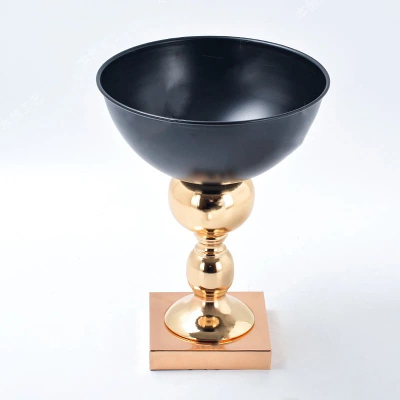 10 pièces Vases Europe bref mariage table fleur Vase fruits et bonbons Pot fête pièce maîtresse pour