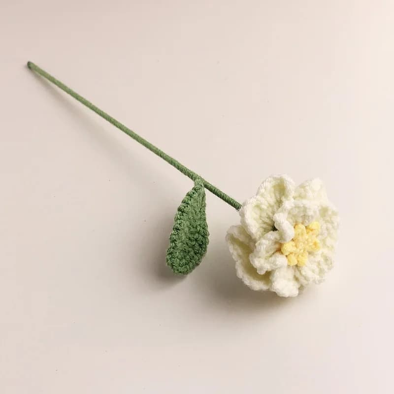 Bouquet de fleurs au Crochet mignon, fleurs tricotées, Tejidas, décoration de maison au Crochet, Bou