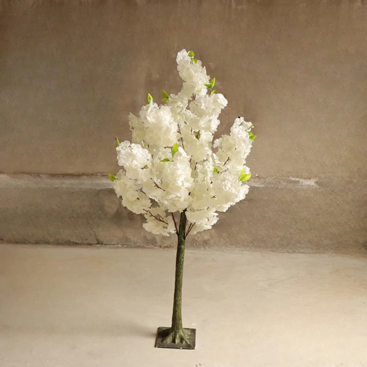 Arbre de fleurs de cerisier émulé, jolis ornements de maison, décoration de Festival adaptée à la fê