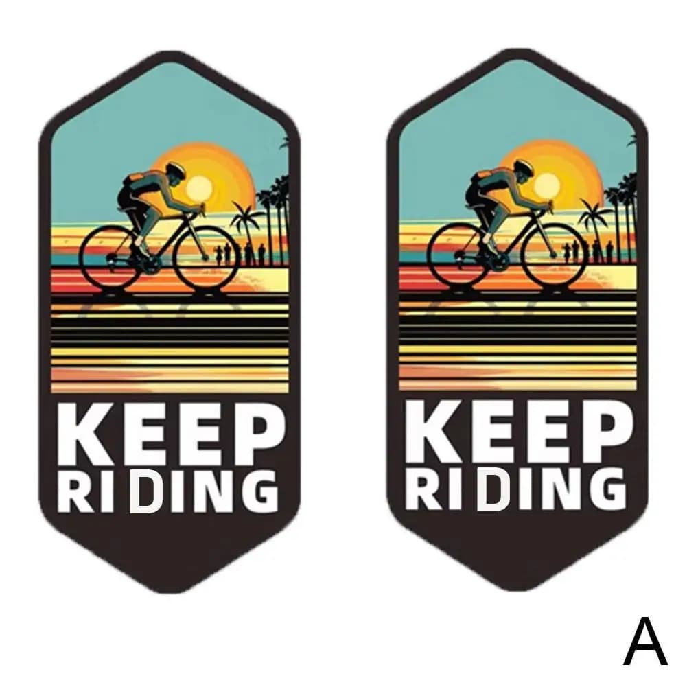 Autocollants imperméables pour cadre de vélo électrique, décalcomanies décoratives pour tube supérie