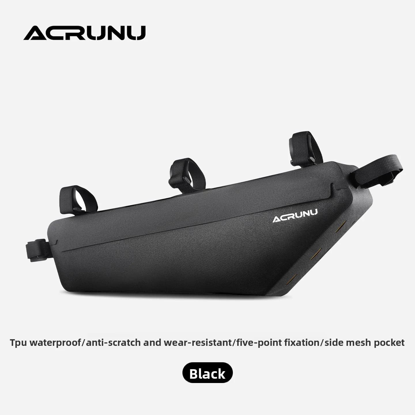 Sacoche de cadre de vélo imperméable haute capacité pour VTT, vélo de route et gravel – Sacoche tria