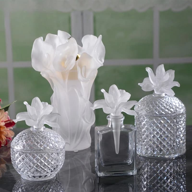 Nouveau Ensemble de parfum familial coffret cadeau pot de bougie