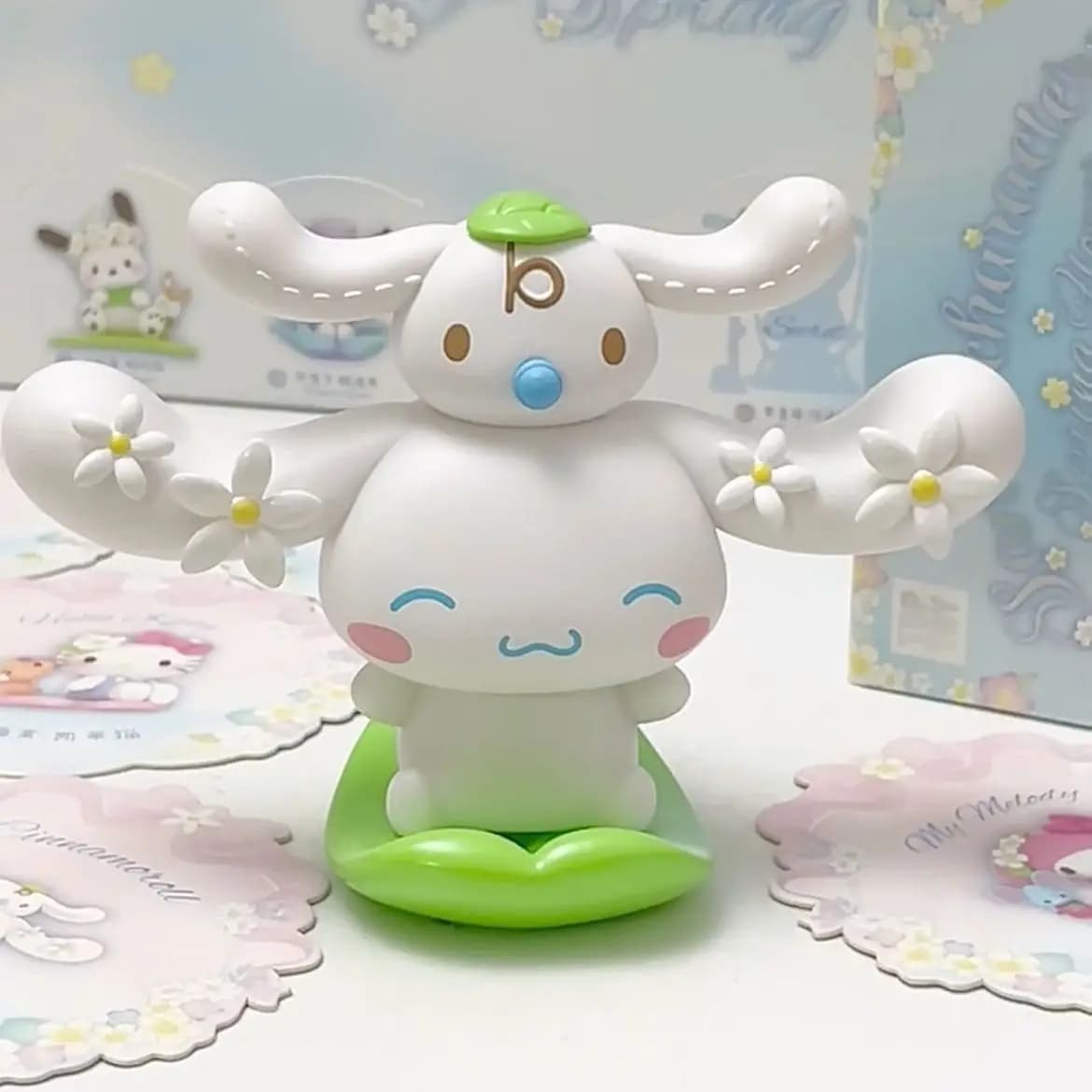 Ornement de bureau japonais Kawaii Hello Kitty, accessoires de bureau Sanrio Cartoon Kuromi Melody, 