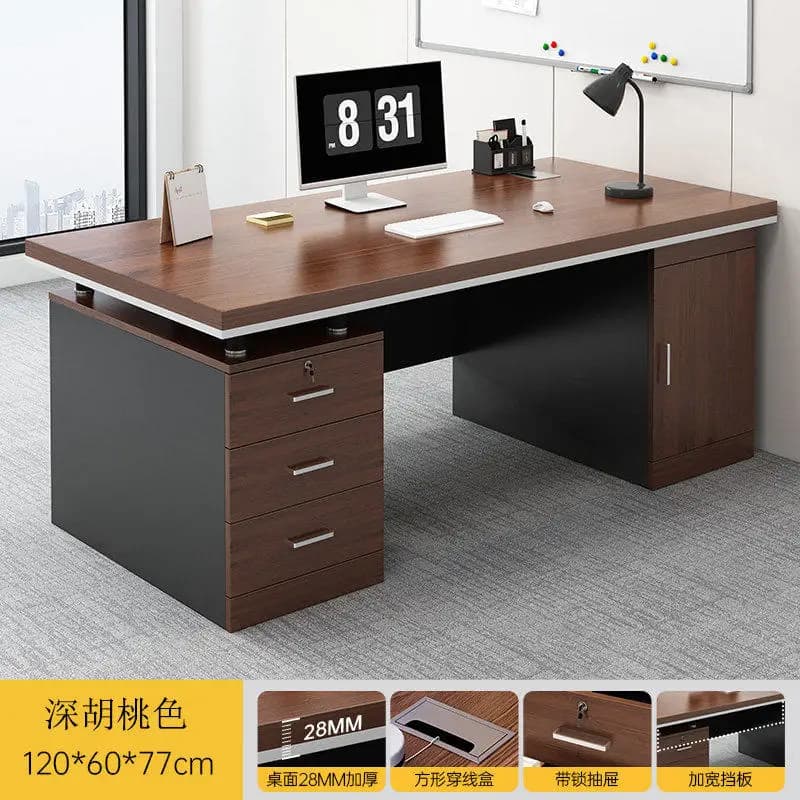 Bureau universel Funky, esthétique moderne, design de luxe, décoration de bureau européenne, meubles