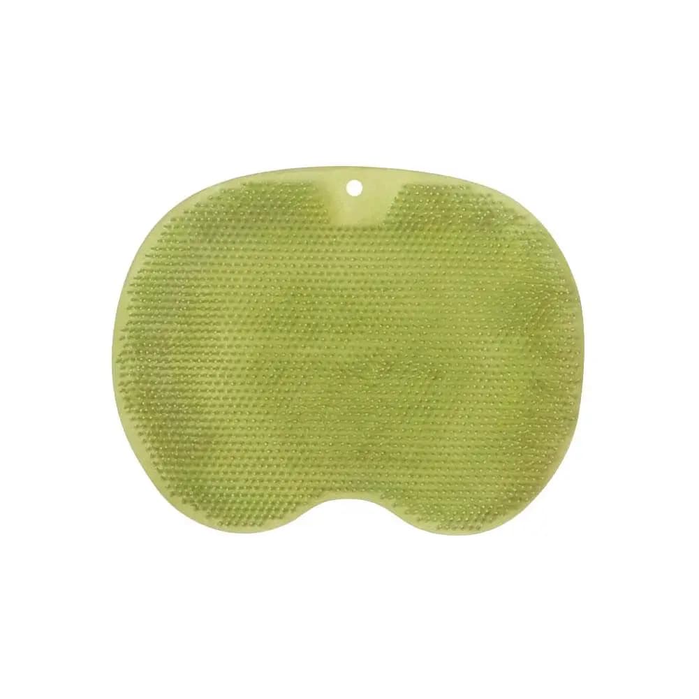Tapis de douche exfoliant pour les pieds avec ventouses, nettoyeur de pieds antidérapant pour la dou