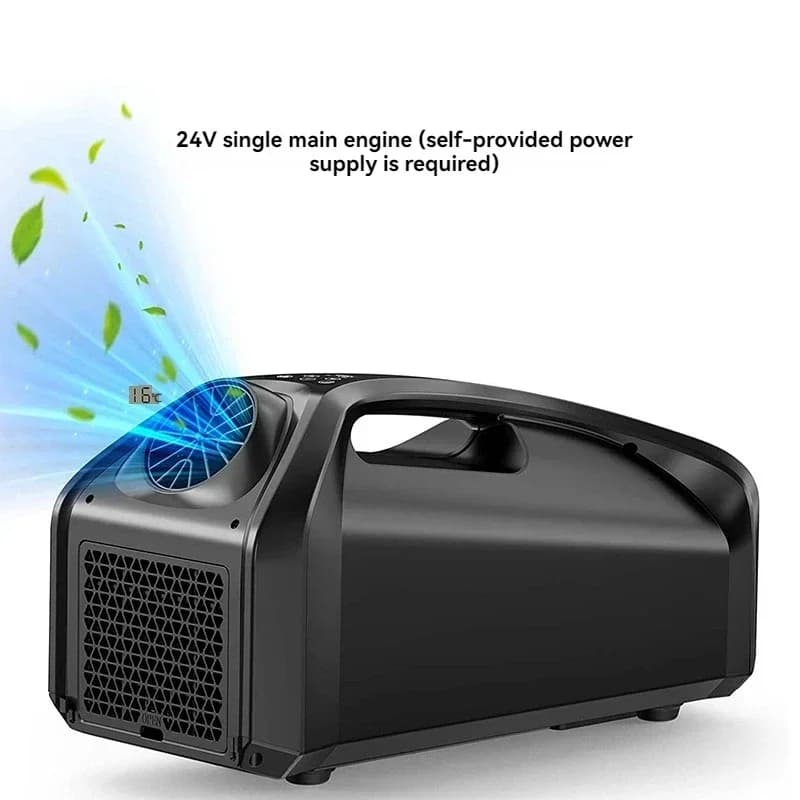 Climatiseur de camping-car, climatiseur portable extérieur 220V entièrement fonctionnel et amélioré 