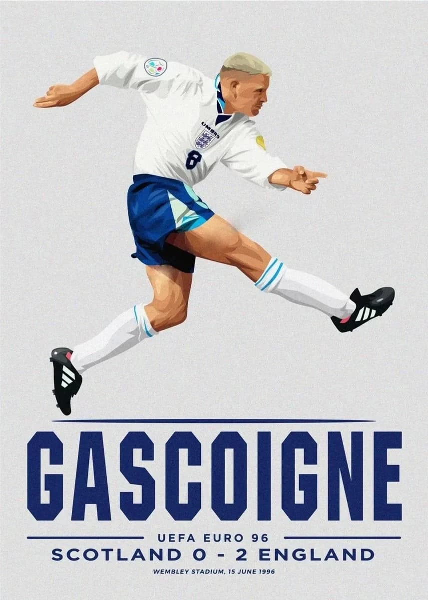 Affiche d'art mural de joueur de football de sport, affiche de star, idole de renommée mondiale, déc