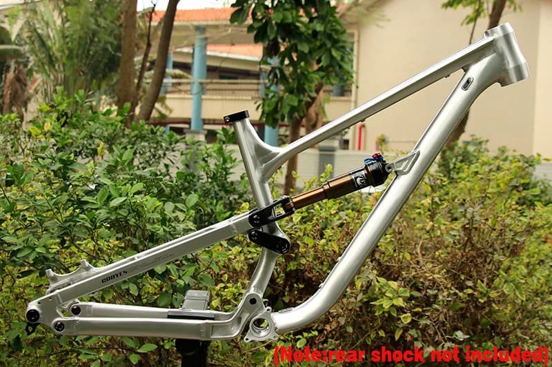 Cadre de vélo VTT en alliage d'aluminium, Enduro, suspension intégrale, Boost 148x12mm, 29/27.5ER, 4