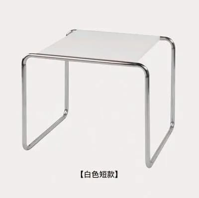 Table basse unique en métal au design moderne, acier inoxydable, simple, fouet avancé, meubles de ma