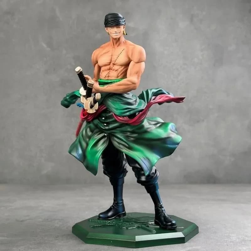 Figurine d'anime One Piece Roronoa Zoro 2.0 de 26 cm, statue en PVC, modèle de collection, décoratio