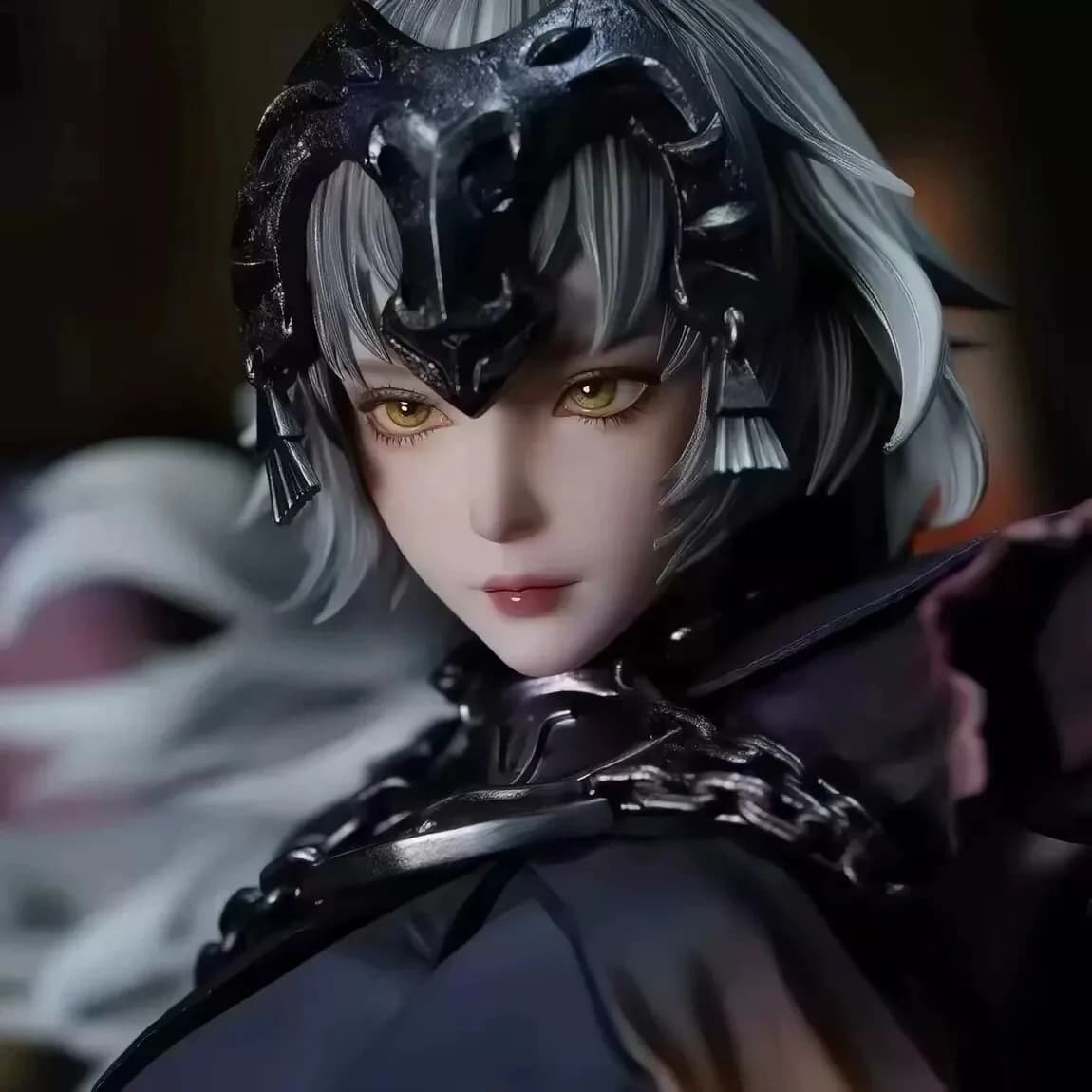 Figurine d'anime Raven X Lost Jeanne Darc Alter Ruler Fgo Fate Grand Order Battle Damaged, Statue de