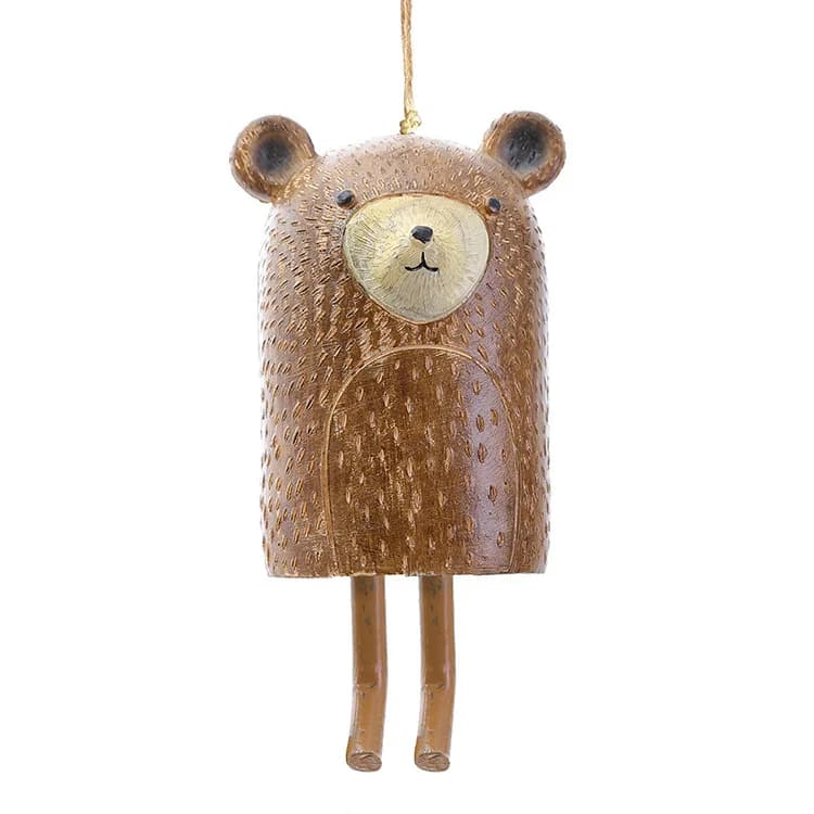 Pendentifs de jardin bohème, carillon éolien Animal, artisanat amusant en résine, décorations d'ambi