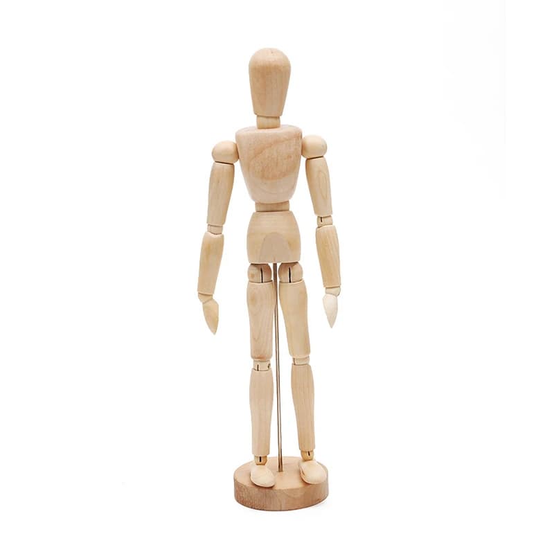 Modèles de dessin pour croquis masculins, fournitures d'art, décorations pour la maison, figurines d