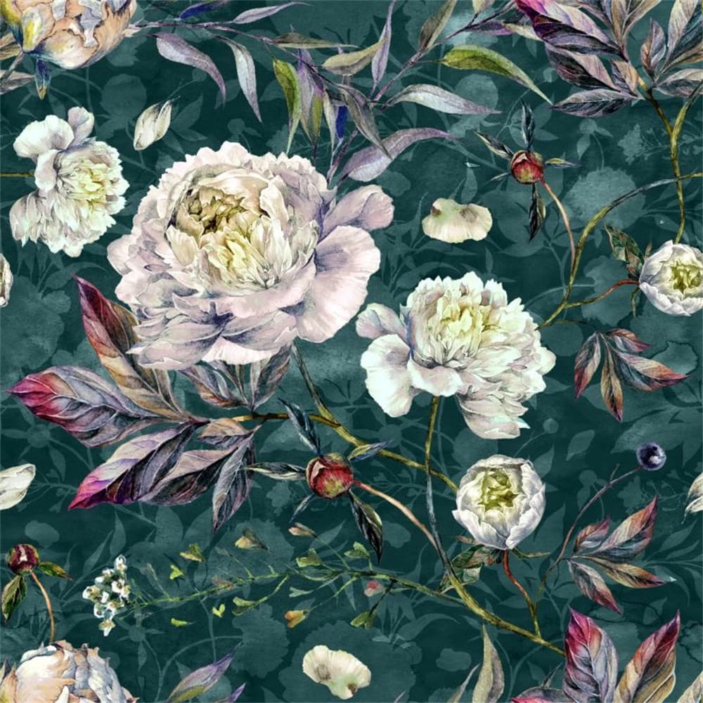Papier peint personnalisé en forme d'oiseau et de fleur rurale, pour salon, film de perroquet, télév