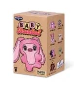 Nouvelle série 2026 Fuggler : Adorable monstre amusant, collection de jouets en peluche lapin rose p