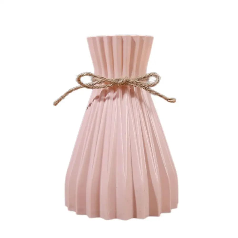 Vase à fleurs en plastique ne peut pas contenir de l'eau, bouteille de fleurs sèches, décoration de 