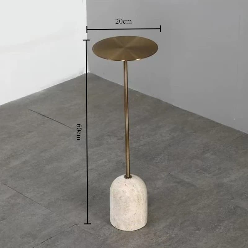 Tables basses en acier inoxydable, petite Table d'appoint pour salon, chambre à coucher, Mini Table 