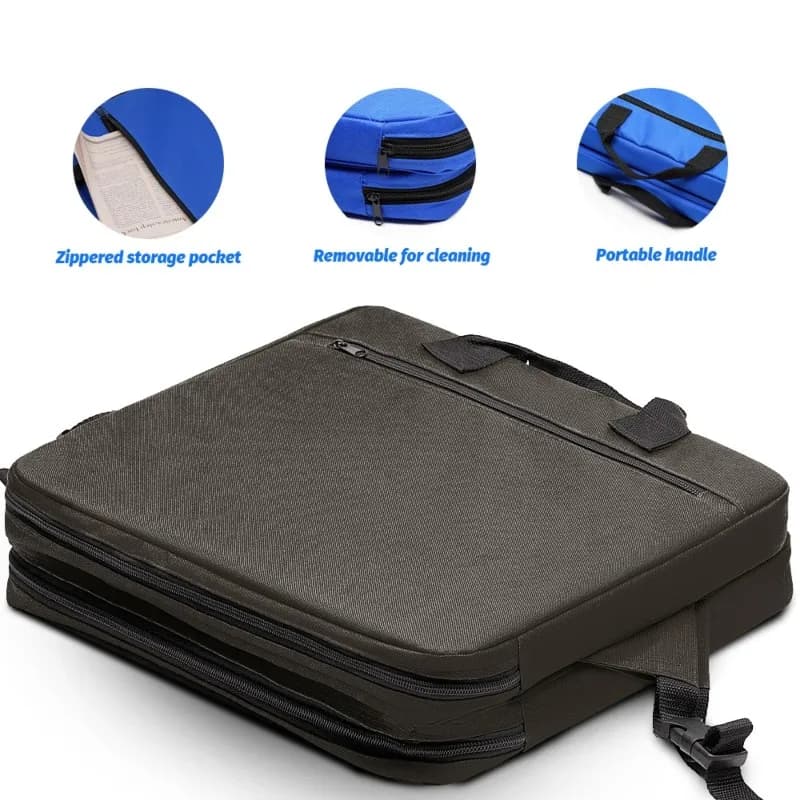 Coussin de chaise pliable d'extérieur, siège de stade portable pliable, coussin de chaise pour événe