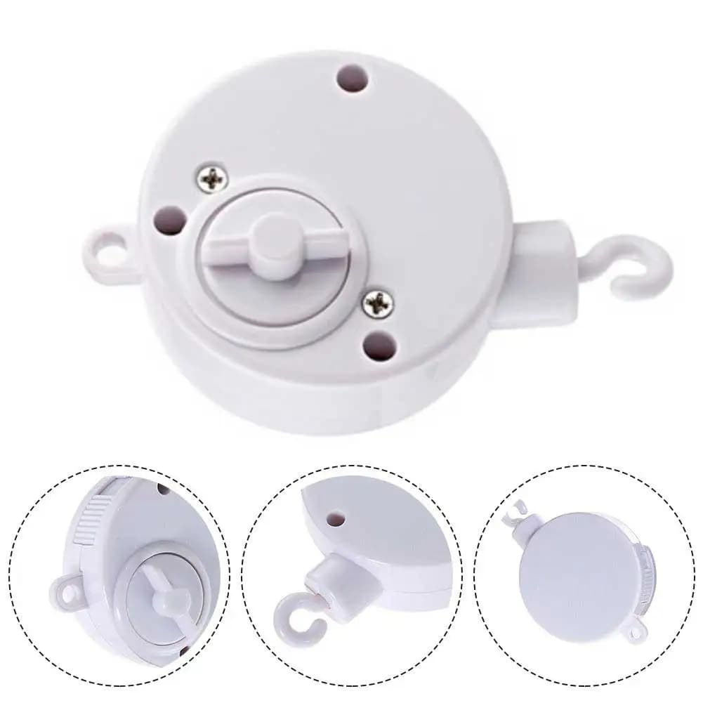 Cloche rotative pour bébé, boîte à musique à remonter, berceau Mobile pour bébé, cloche de lit, mouv