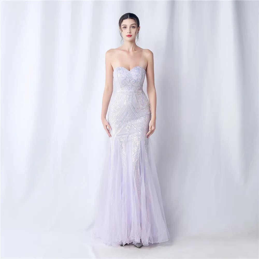 Robe à paillettes élégante pour femme, robe de soirée de bal, soirée de gala, luxe, chic, simple, év