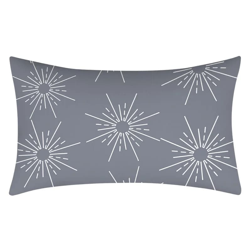 Juste de coussin géométrique en polyester, taie d'oreiller, moderne, classique, décoration d'intérie